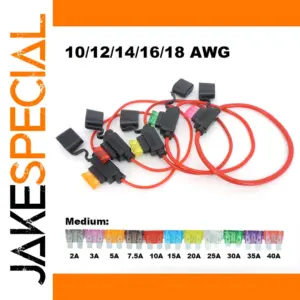 Waterproof Automotive Fuse Holder Model Q221721