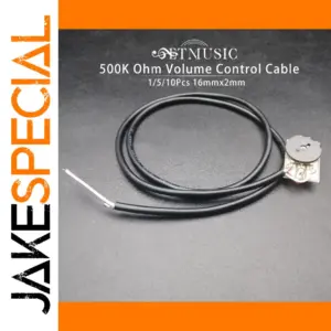 500K Ohm Guitar Volume Control Wheel Set