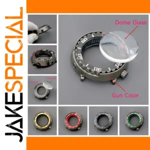 Gun Color Tuna Watch Case 47mm for Automatic Movements