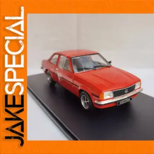 Vivid Red 1:24 Scale Opel Ascona B Model
