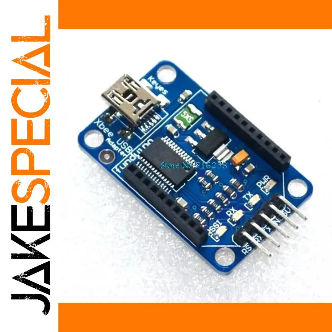 Blue XBee Explorer USB Mini Adapter Module 1 Blue XBee Explorer USB Mini Adapter Module