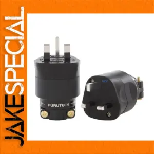 Premium UK Mains Plug for Audio Systems