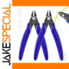 Blue Precision Diagonal Cutting Pliers Set