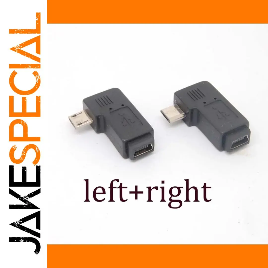 90-Degree Micro USB Adapter Set for Devices 1 90-Degree Micro USB Adapter Set for Devices