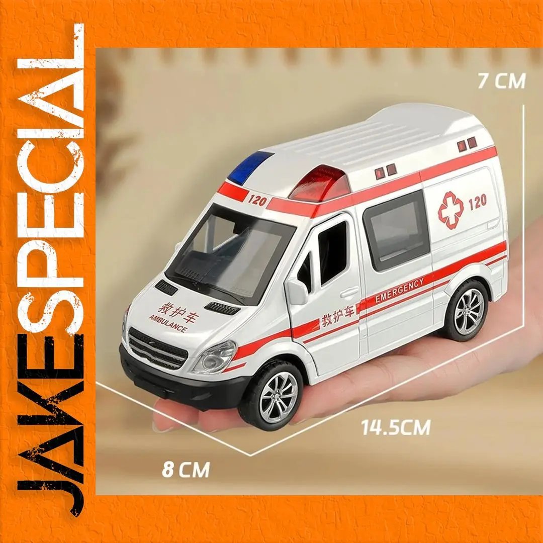 1:32 Scale Diecast Ambulance Model 1 1:32 Scale Diecast Ambulance Model
