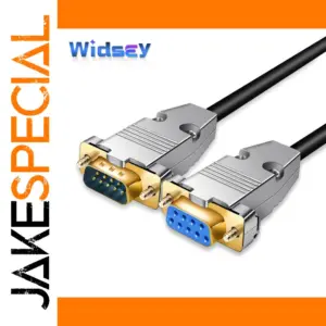 Shielded DB9 RS232 Extension Cable (Various Lengths)