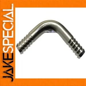 316L Stainless Steel 90-Degree Elbow Fitting 8-14mm