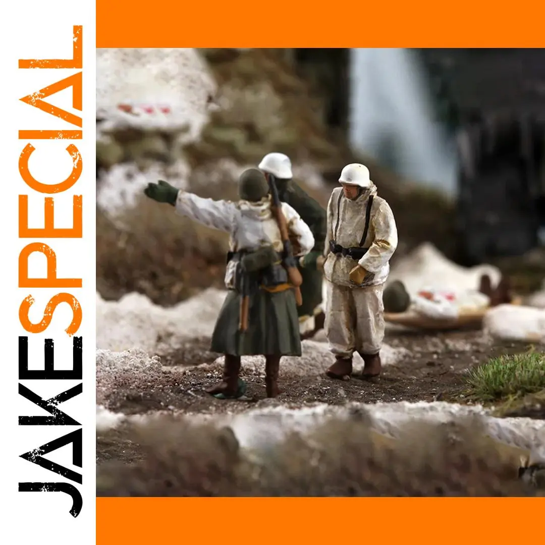 Rescue Team Scene 1:72 Resin Model Set 1 Rescue Team Scene 1:72 Resin Model Set