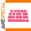 Pink Anti-Slip Keyboard Keycap Stickers Set