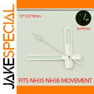 Green Luminous Watch Hands Set for NH36 & 4R36