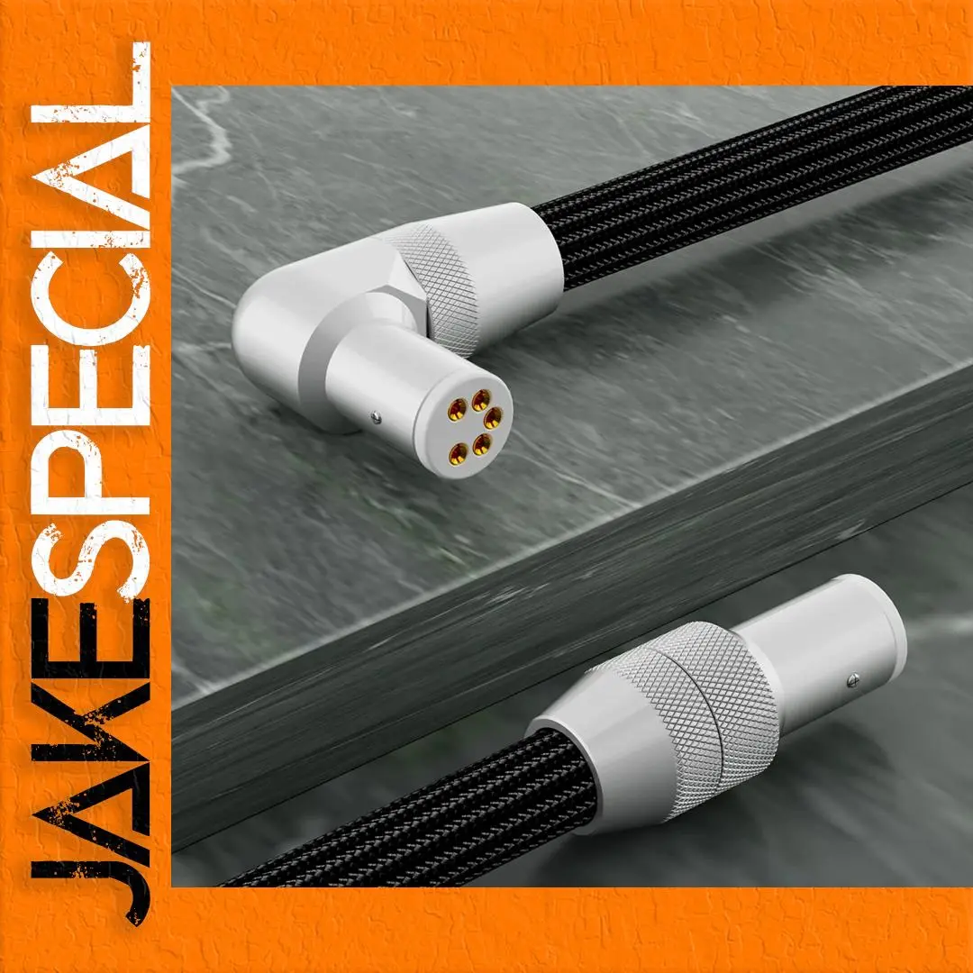 TA205 Hi-Fi Tonearm Cable with Silver Conductors 1 TA205 Hi-Fi Tonearm Cable with Silver Conductors