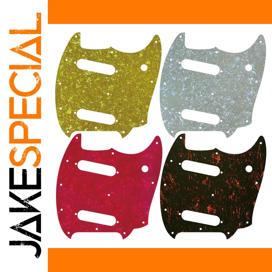 Fender Mustang Replacement Pickguard - 4-Ply PVC 1 Fender Mustang Replacement Pickguard - 4-Ply PVC