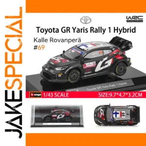 Toyota GR Yaris Rally 1 Hybrid 1:43 Diecast Model