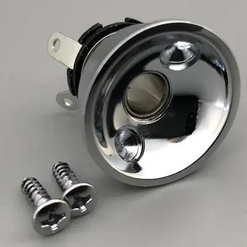 Vintage Tele Guitar Output Jack Socket in Metal 9 Vintage Tele Guitar Output Jack Socket in Metal - Image 9