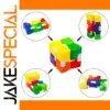 Vibrant 2x2x2 Color Puzzle Cube for Stress Relief