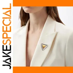 Stainless Steel Gold Brooch JDBH2408015