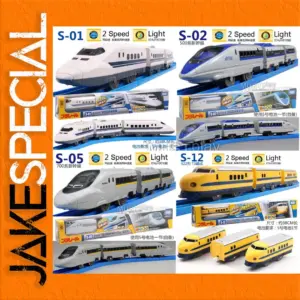 Japanese Shinkansen 4-Model Die-Cast Collection