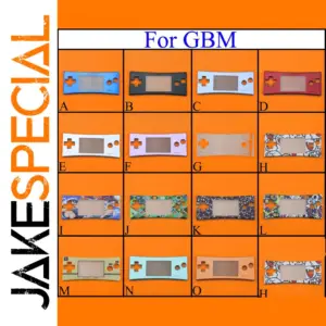 GameBoy Micro Custom Faceplate Collection (15 Colors)