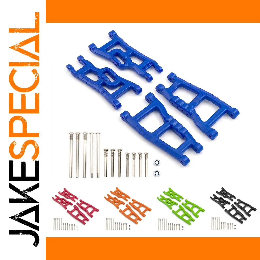 Blue Suspension Arms Set for 1/10 RC Cars 1 Blue Suspension Arms Set for 1/10 RC Cars