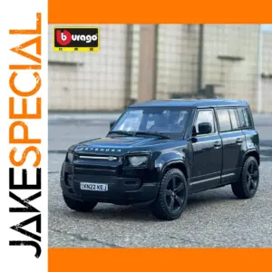 Land Rover Defender 110 1:24 Diecast Model Black