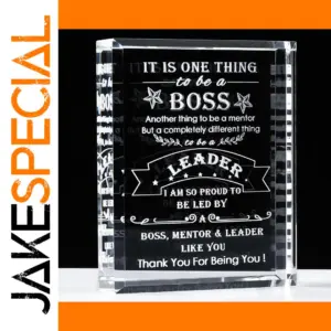 Elegant Leadership Acrylic Office Gift
