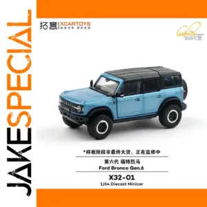 Ford Bronco Gen.6 1:64 Scale Diecast Model