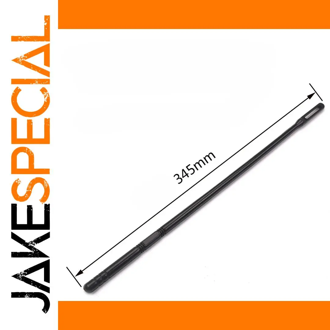 Black Metal Flute Cleaning Rod 345mm 1 Black Metal Flute Cleaning Rod 345mm