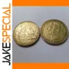 1904 Danish West Indies Coin Replica 28mm Gold Finish