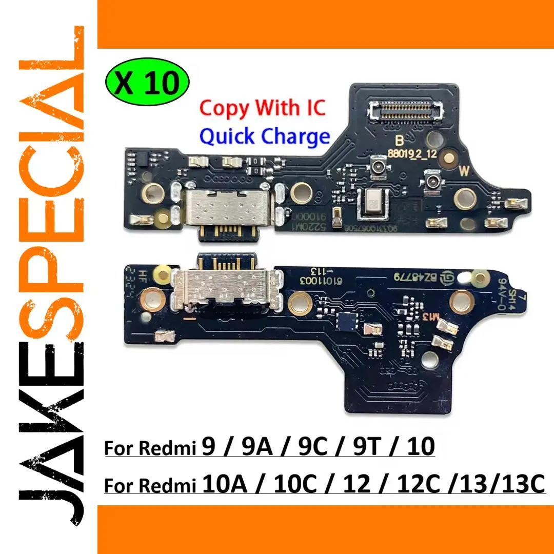 Xiaomi Redmi USB Port Flex Cable Set 10-Pack 1 Xiaomi Redmi USB Port Flex Cable Set 10-Pack