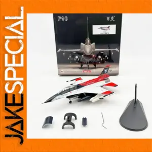Diecast F16D Fighter Jet Model 1/72 Scale