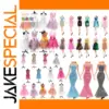 Elegant 1/6 Scale Doll Evening Gown in Multiple Colors