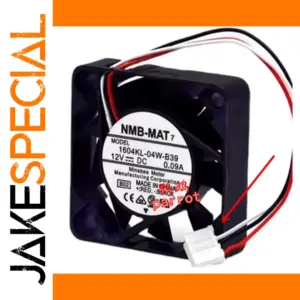 12V Compact Cooling Fan with 4010 Blades