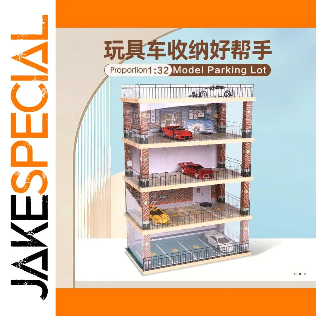 1:32 Scale Car Garage Model Collection 1 1:32 Scale Car Garage Model Collection