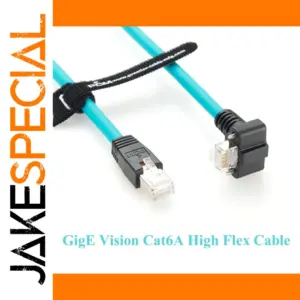 High-Flex GigE Vision Ethernet Cat6A Cable 2m/5m
