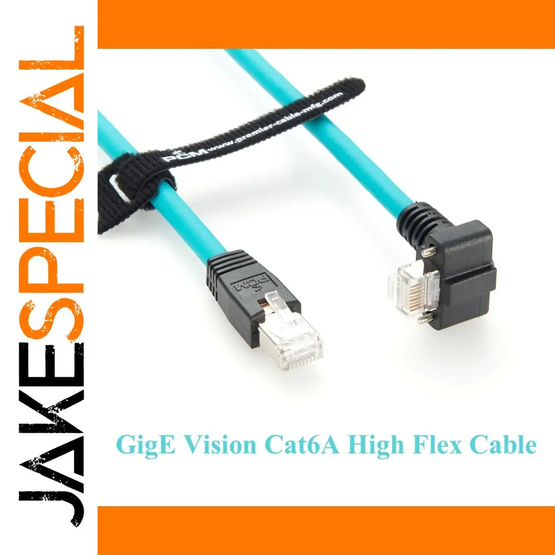 High-Flex GigE Vision Ethernet Cat6A Cable 2m/5m 1 High-Flex GigE Vision Ethernet Cat6A Cable 2m/5m