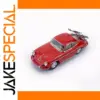 Vibrant Red 1:64 Diecast Vintage Car Model