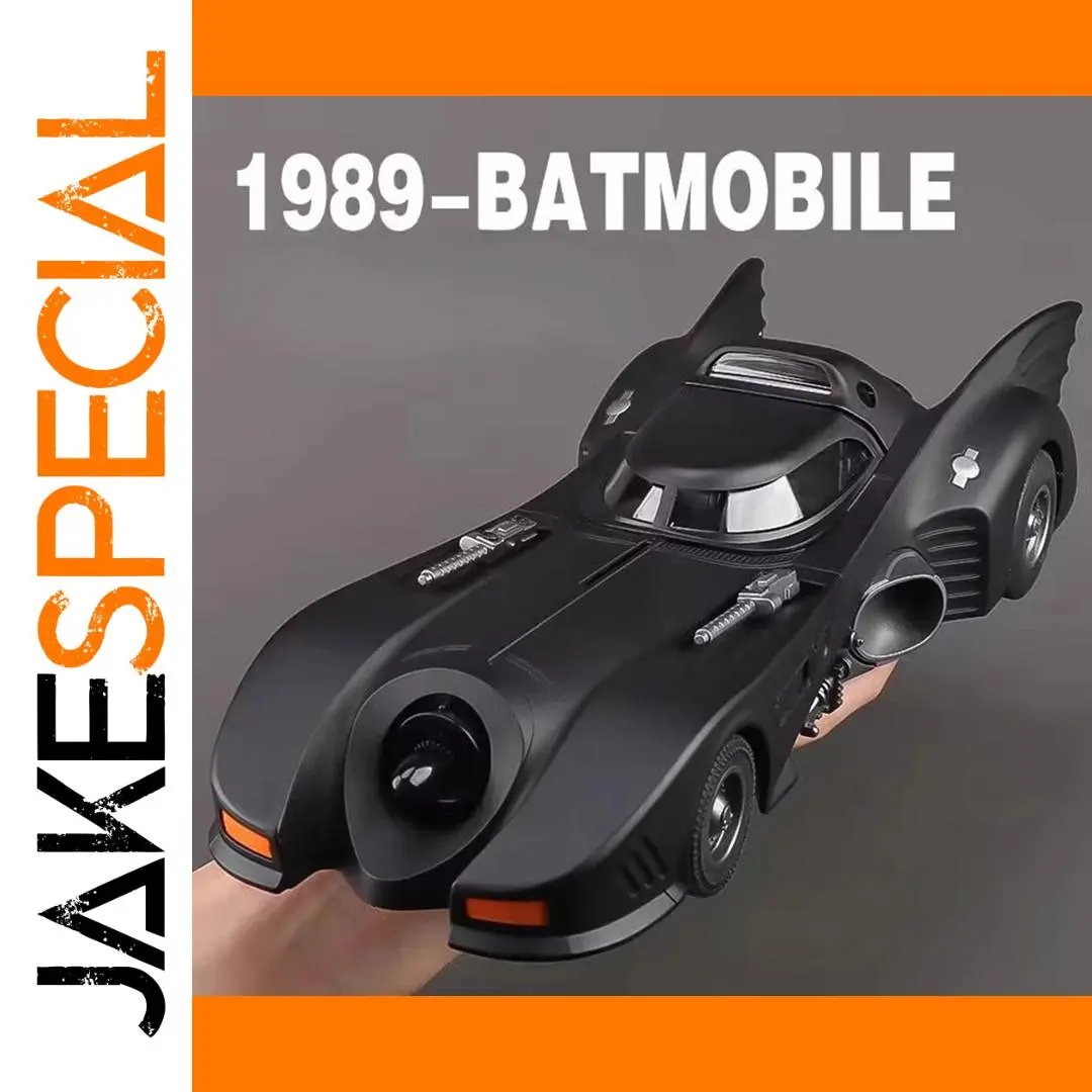 1989 Batmobile Diecast Model 1:24 Scale 1 1989 Batmobile Diecast Model 1:24 Scale