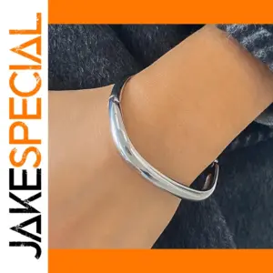 Stainless Steel Gold Cuff Bracelet for Women