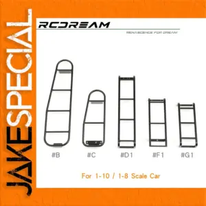 1/10-1/8 Scale Metal Tail Ladder for RC Cars