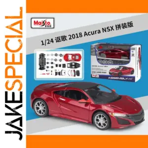 Vibrant Red 2018 Acura NSX Die-Cast Model