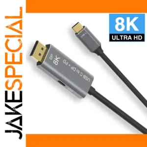 USB C to DisplayPort 1.4 Adapter Cable 8K/4K