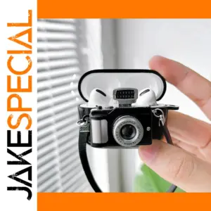 Cute Camera-Design AirPods Pro Case for Protection