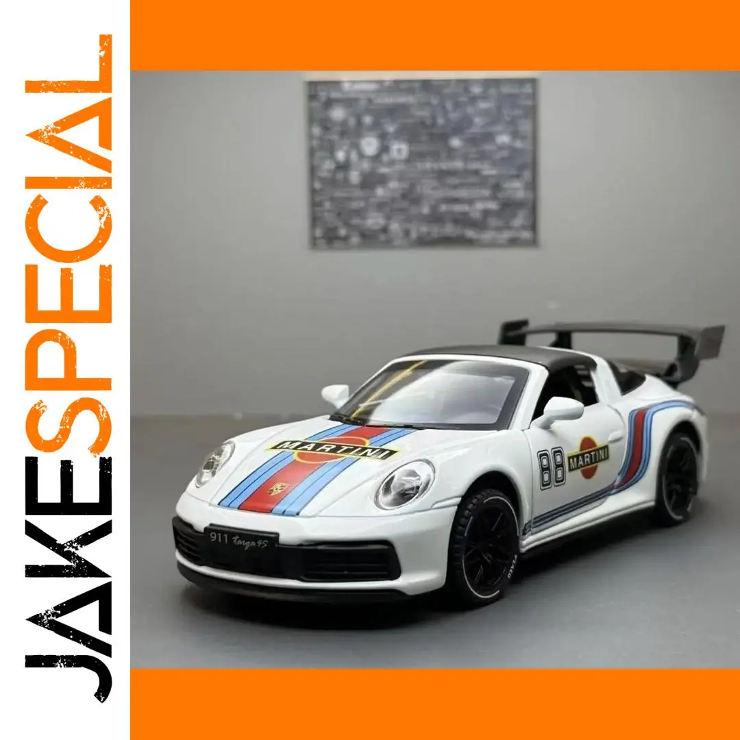 Porsche Martini Diecast Model 1:32 Scale 1 Porsche Martini Diecast Model 1:32 Scale