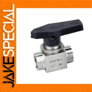 304/316 Stainless Steel Ball Valve 1/8" to 1/2"