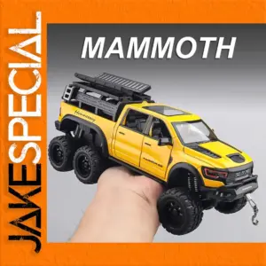 Vibrant Yellow RAM 1500 Diecast Model