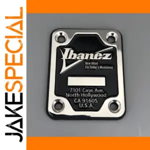 Ibanez Guitar Neck Plate with Screws