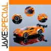 Vibrant Orange Alloy Supercar Model 1:64 Scale