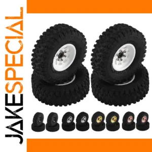 RC Crawler Wheel Set 1/18 & 1/24 Beadlock Deep Dish
