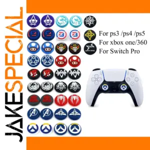 Vibrant Silicone Thumbstick Caps for Controllers
