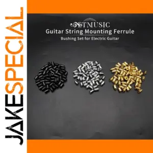 High-Quality Metal Guitar Ferrules Set 60 Pieces